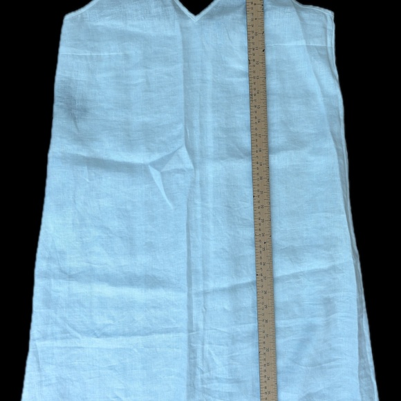 Linen Slip Dress Size LARGE - Picture 6 of 8